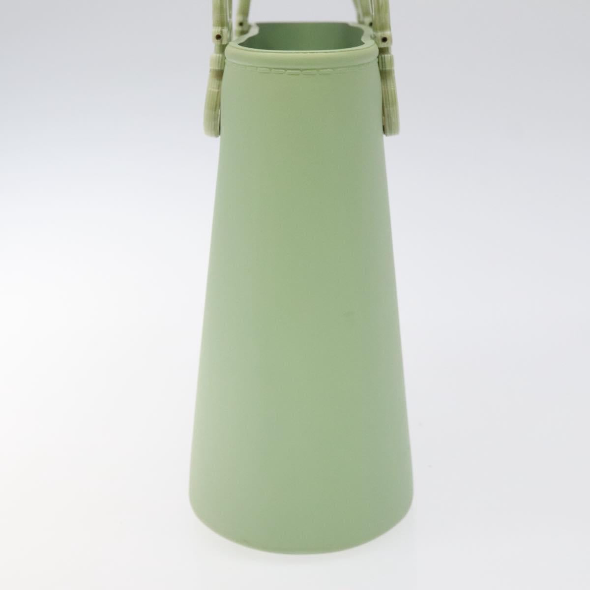 Salvatore Ferragamo Gancini Green Leather Handbag (Pre-Owned)