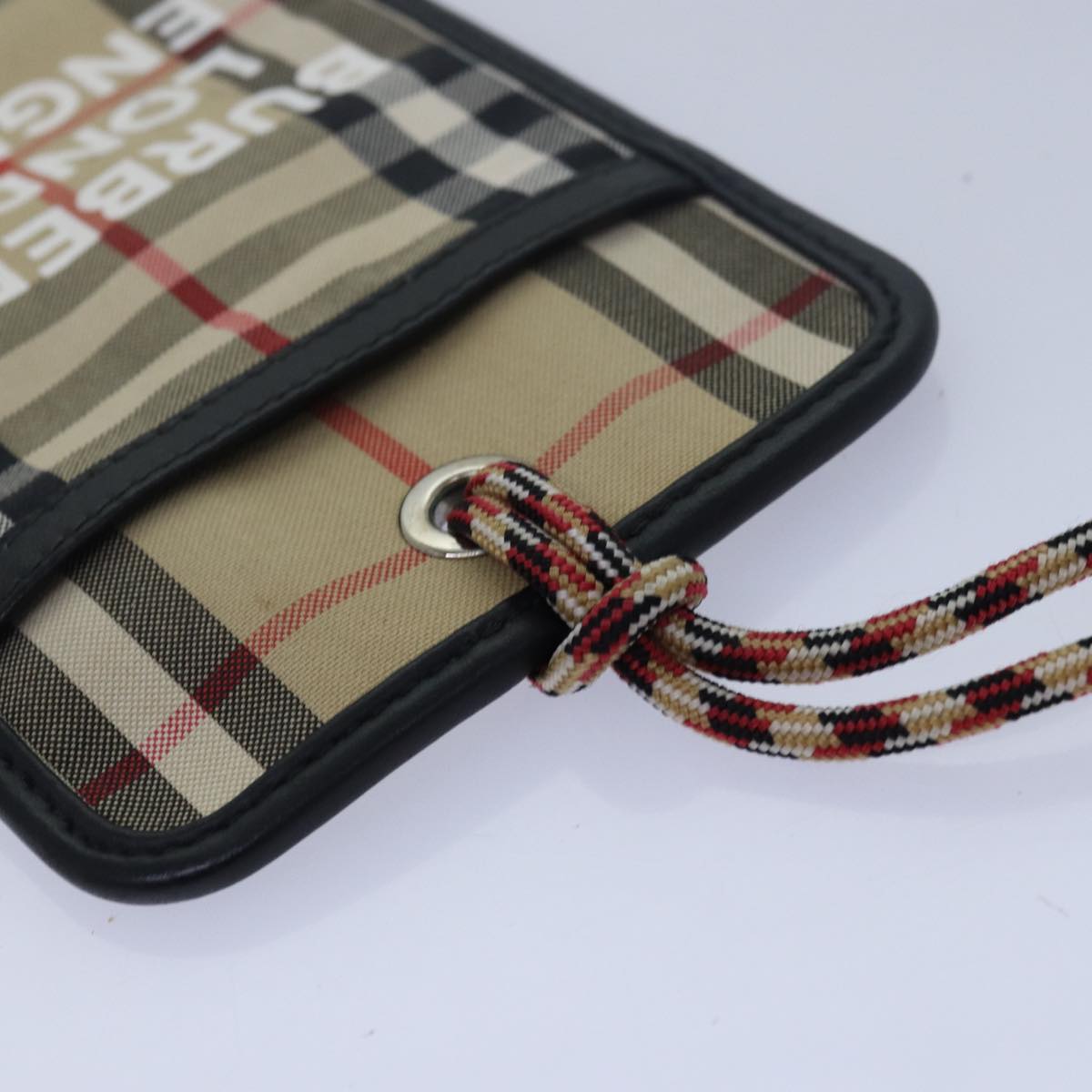 Burberry Nova Check Beige Canvas Wallet (Pre-Owned)
