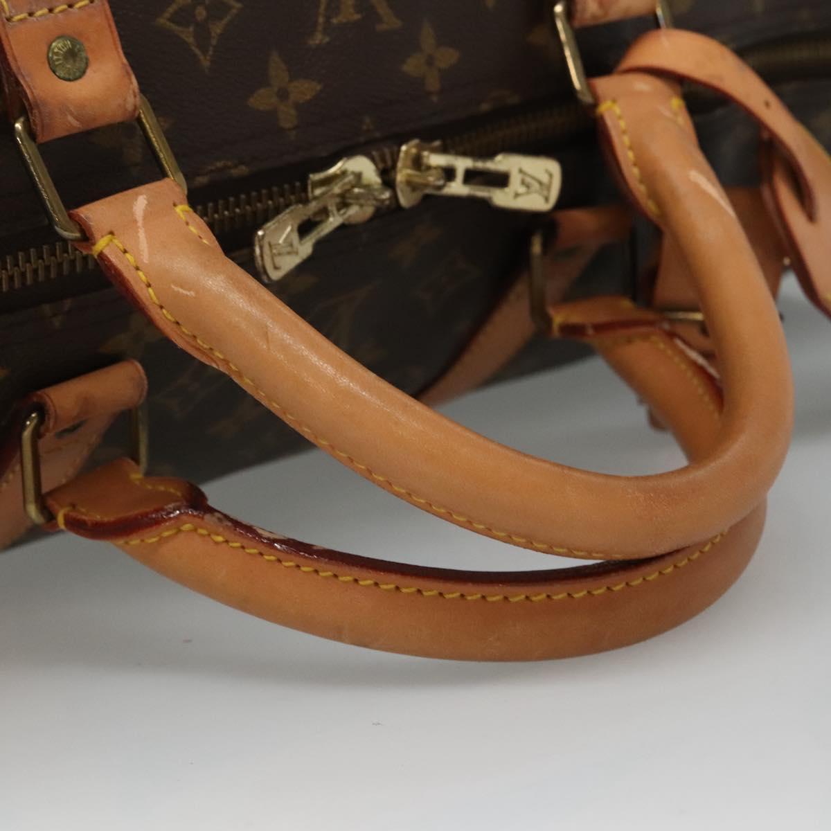 Louis Vuitton Keepall 60 Brown Canvas Travel Bag (Pre-Owned)