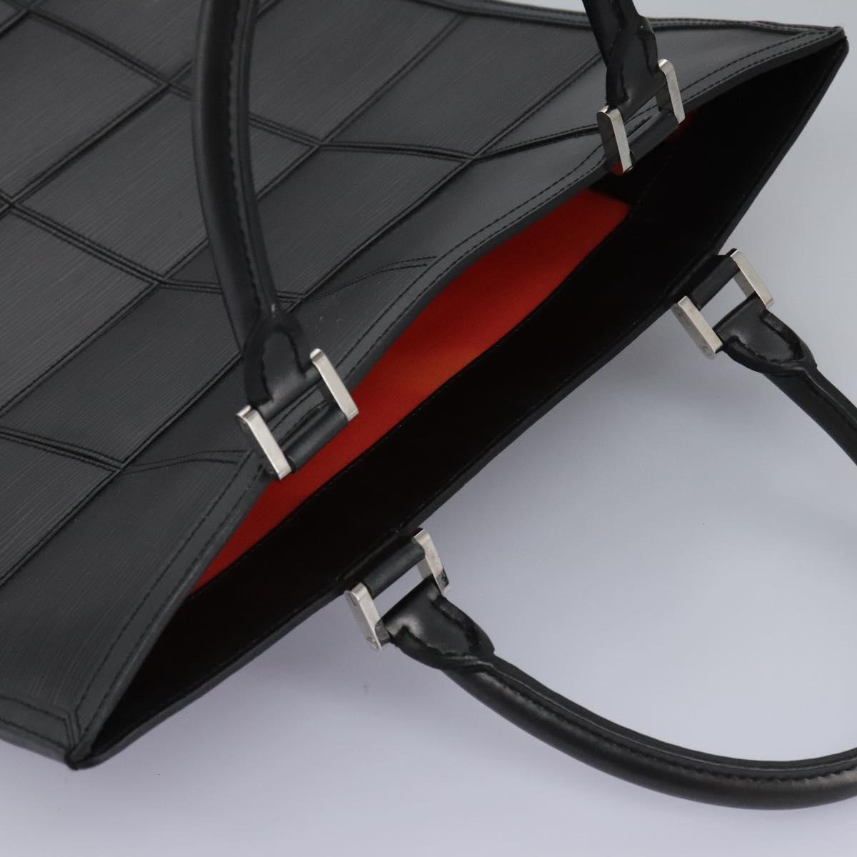 Louis Vuitton Stretch Fizz Black Leather Tote Bag (Pre-Owned)