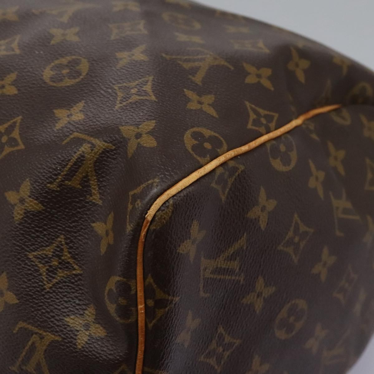Louis Vuitton Keepall 55 Brown Canvas Travel Bag (Pre-Owned)
