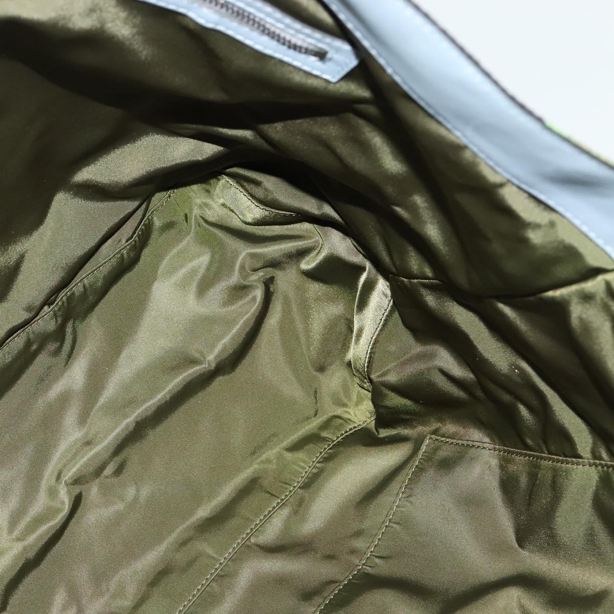 Valentino Garavani Green Nylon Tote Bag (Pre-Owned)