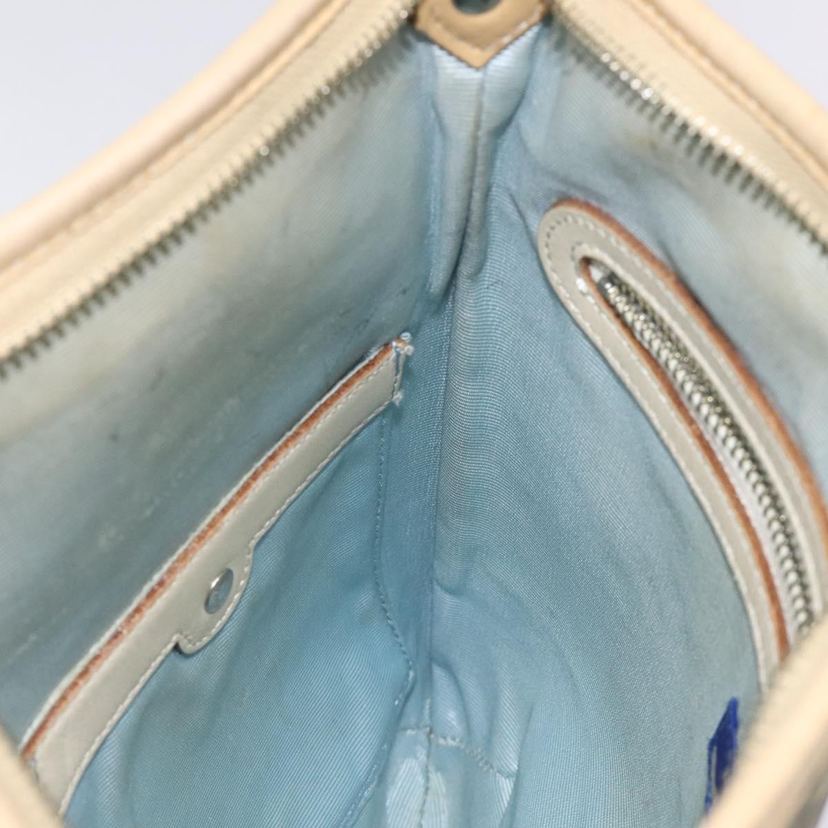 Burberry Nova Check Beige Synthetic Shoulder Bag (Pre-Owned)