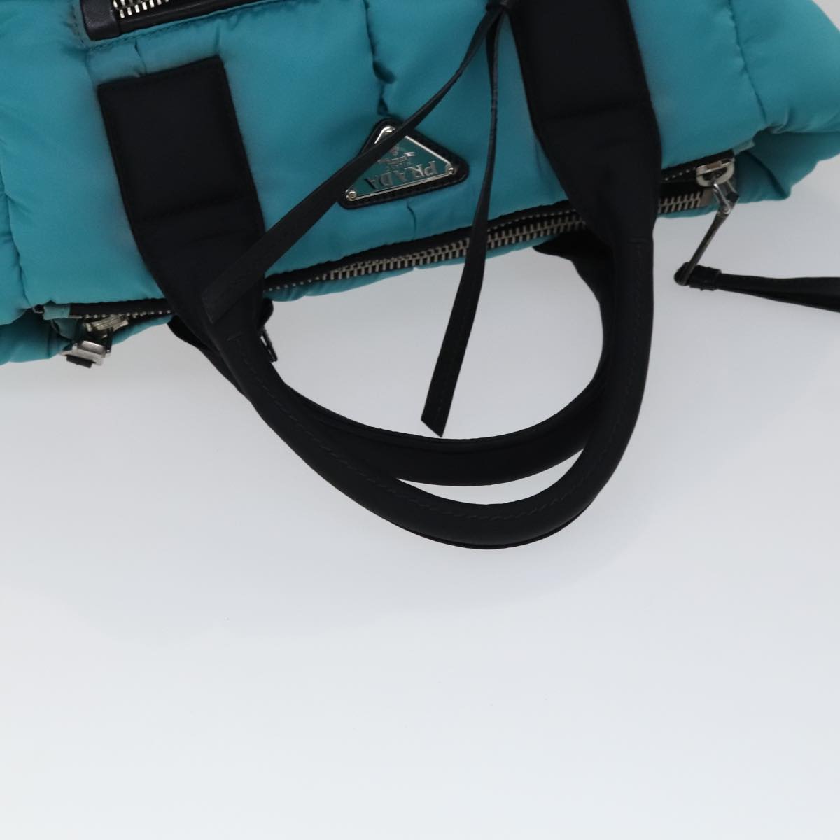 Prada Turquoise Synthetic Handbag (Pre-Owned)