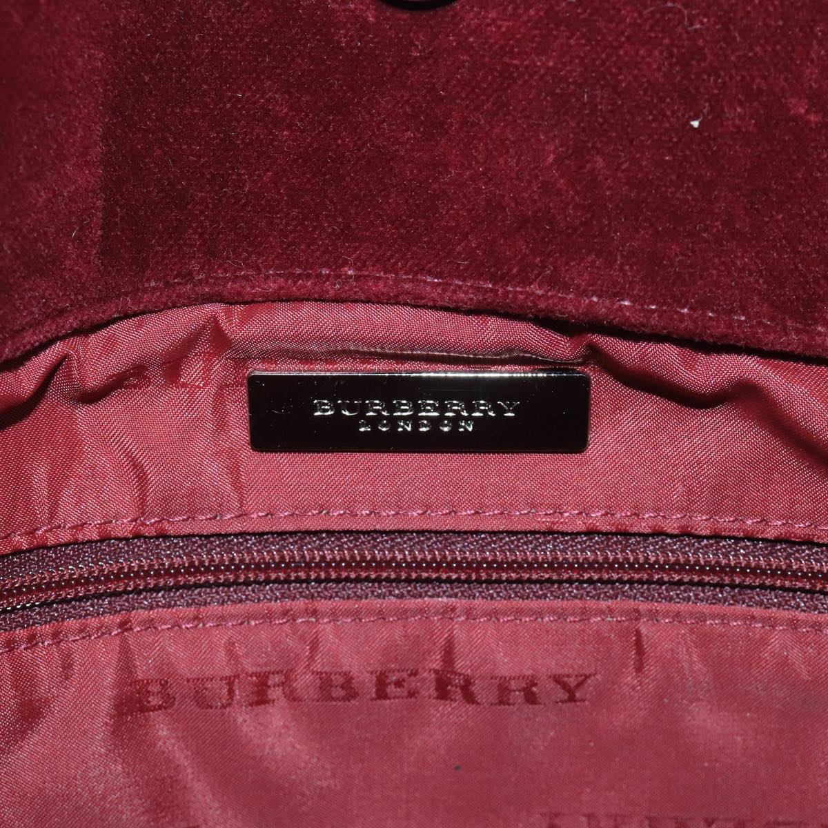Burberry Nova Check Beige Canvas Tote Bag (Pre-Owned)