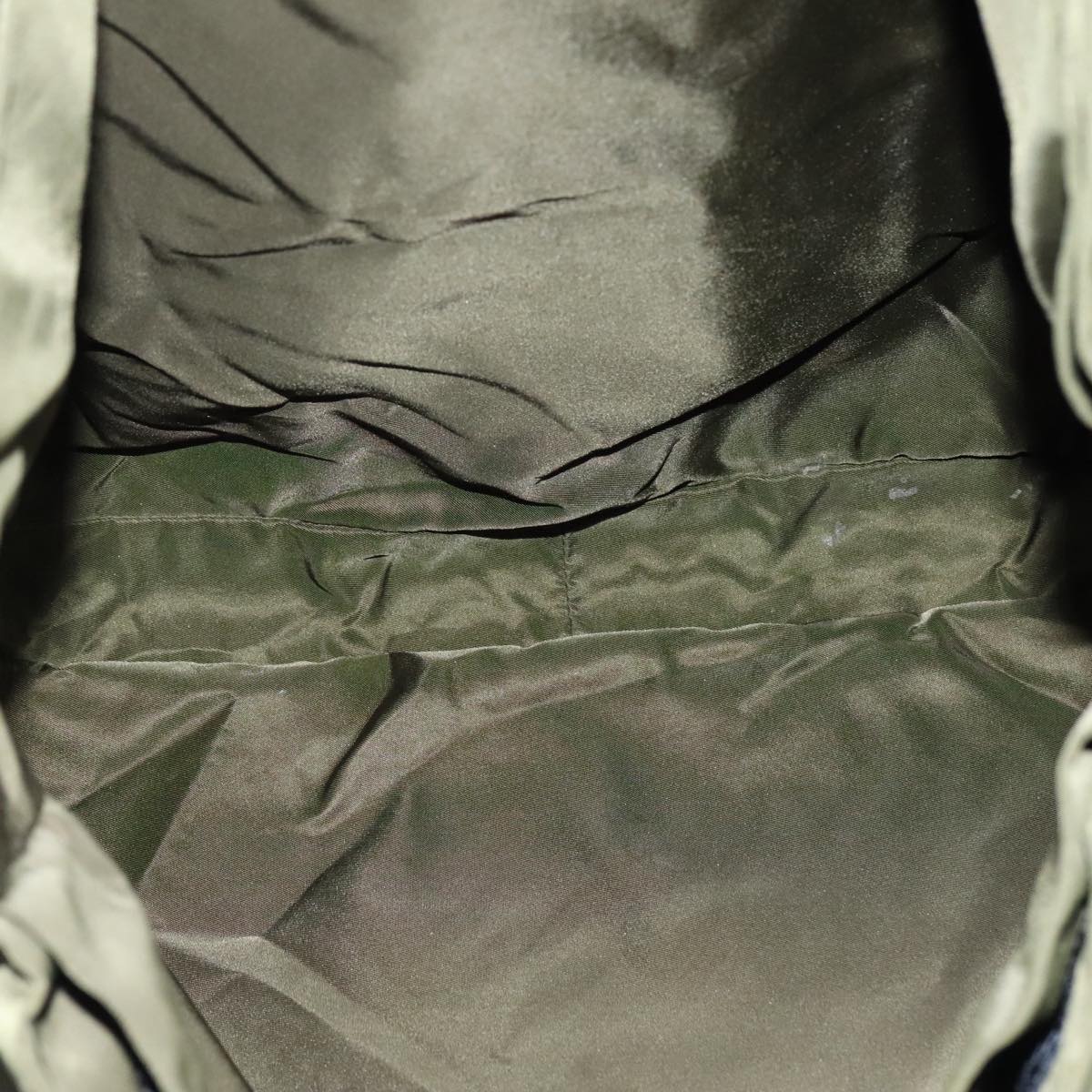 Prada Re-Nylon Khaki Synthetic Tote Bag (Pre-Owned)