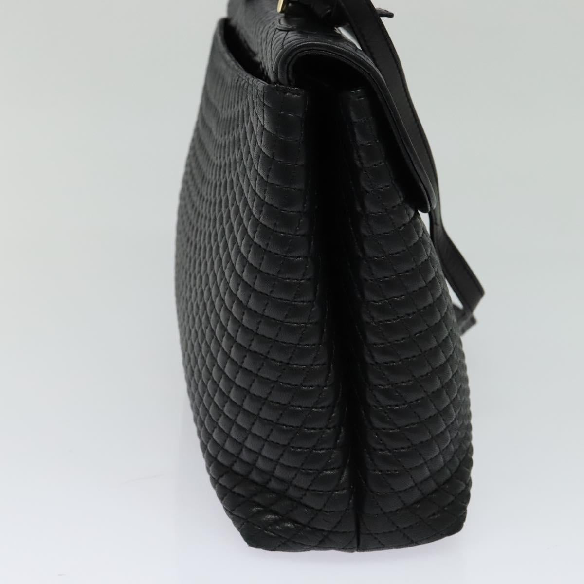 Bally Black Leather Handbag (Pre-Owned)