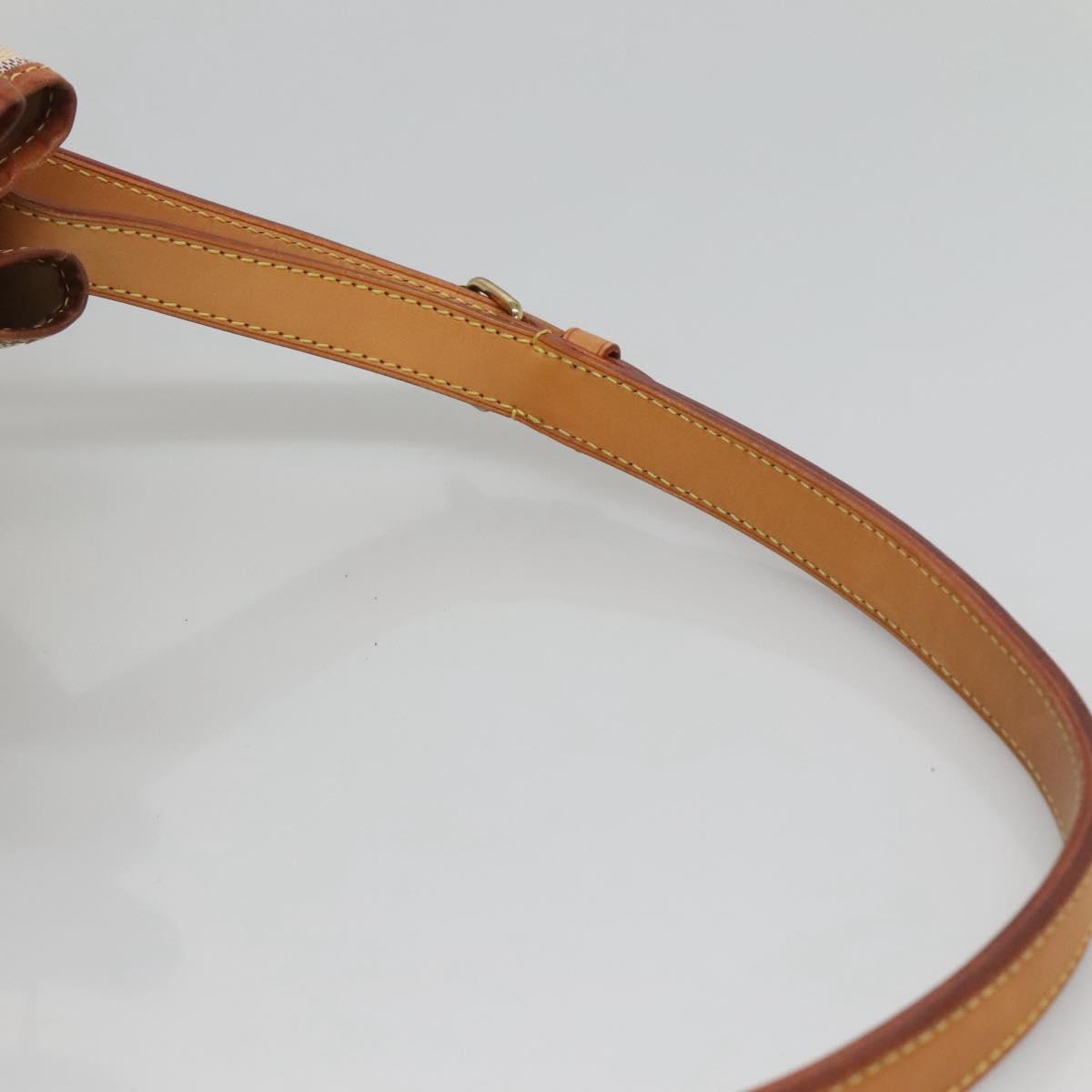 Louis Vuitton Noé White Canvas Shoulder Bag (Pre-Owned)