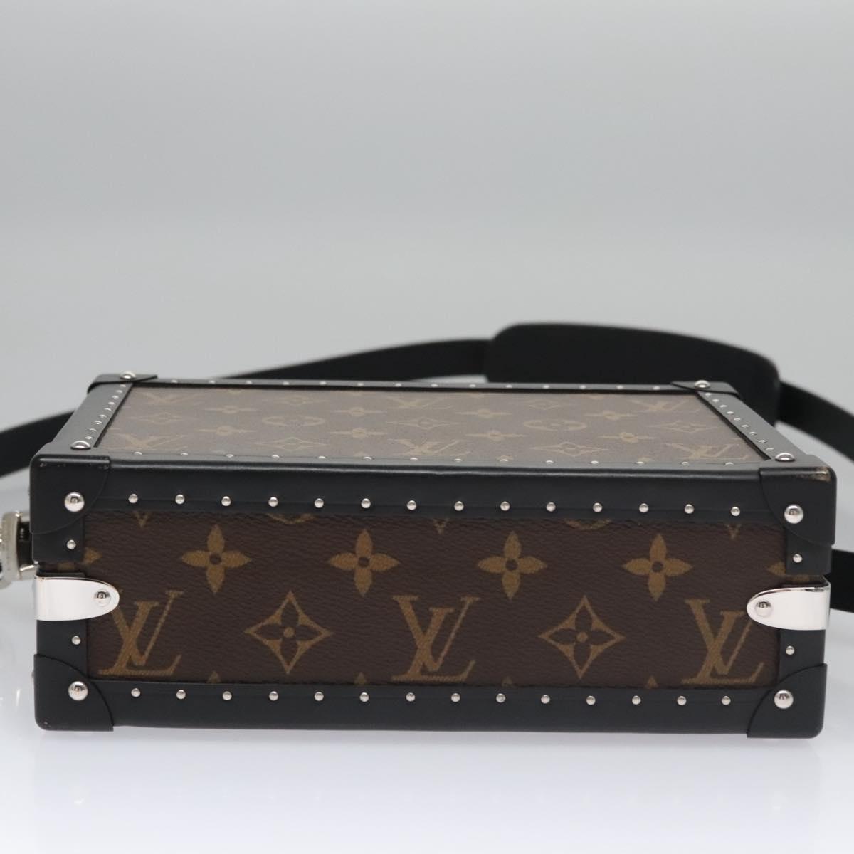 Louis Vuitton Macassar Brown Canvas Clutch Bag (Pre-Owned)