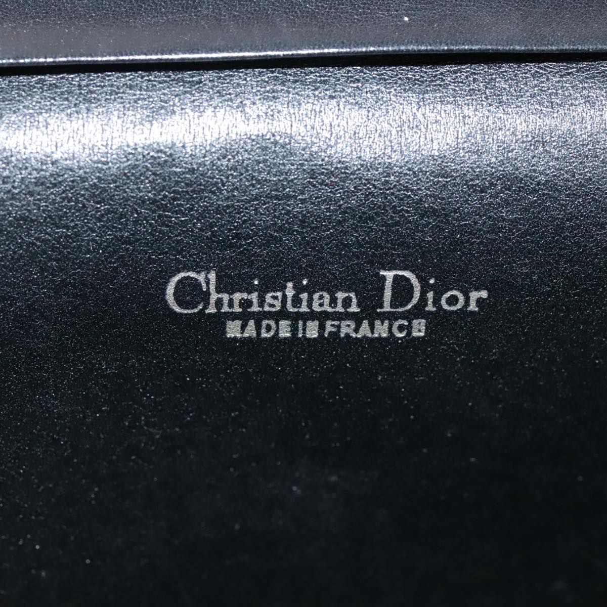 Dior Trotter Black Canvas Shoulder Bag (Pre-Owned)