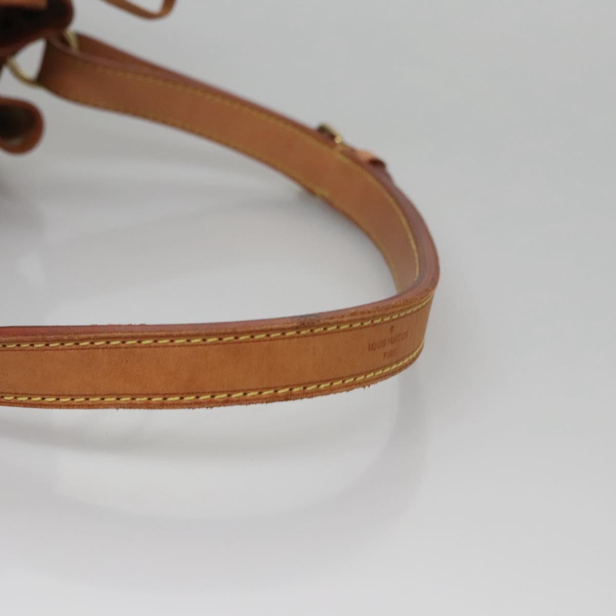 Louis Vuitton Petit Noé Brown Canvas Shoulder Bag (Pre-Owned)