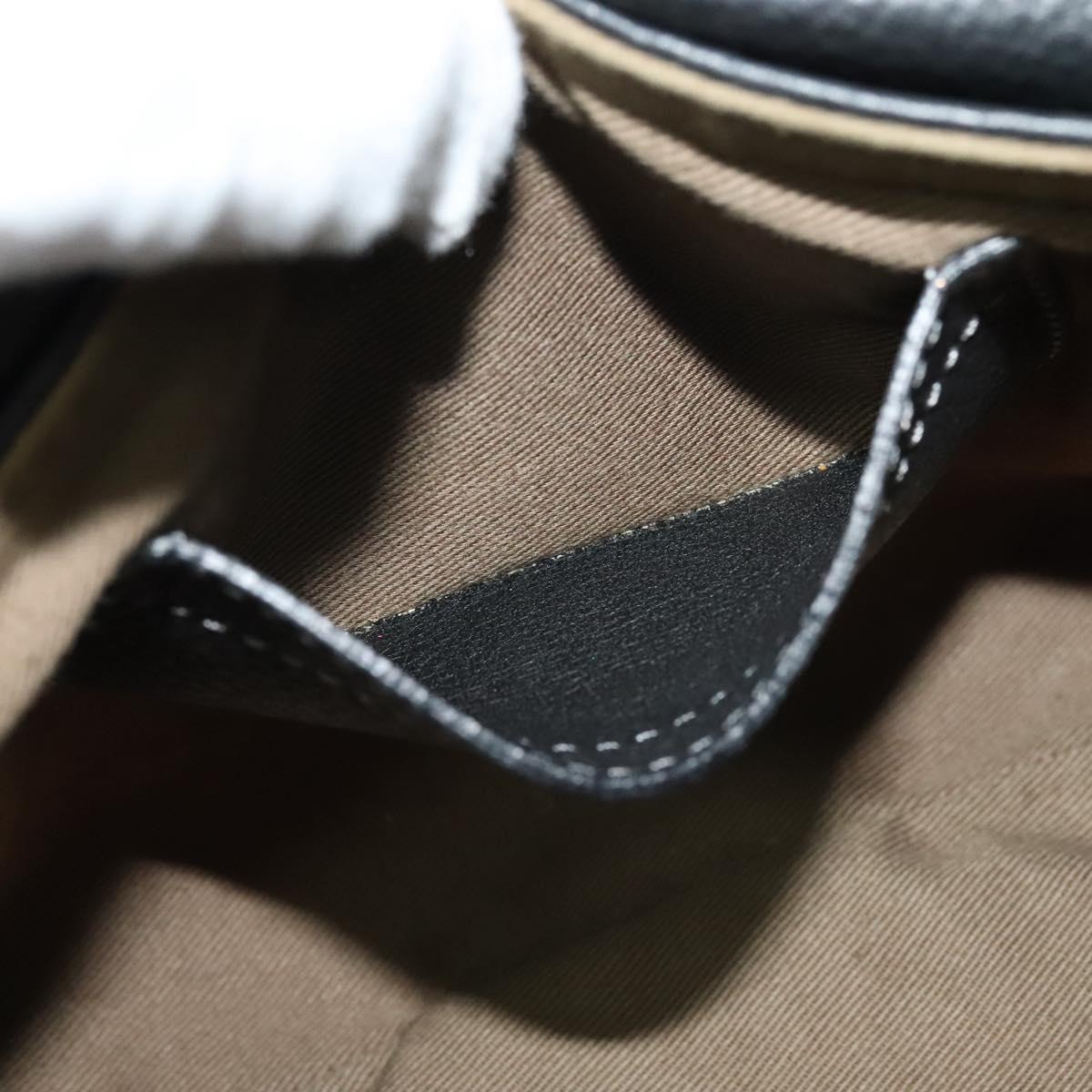 Chloé Marcie Black Leather Shoulder Bag (Pre-Owned)