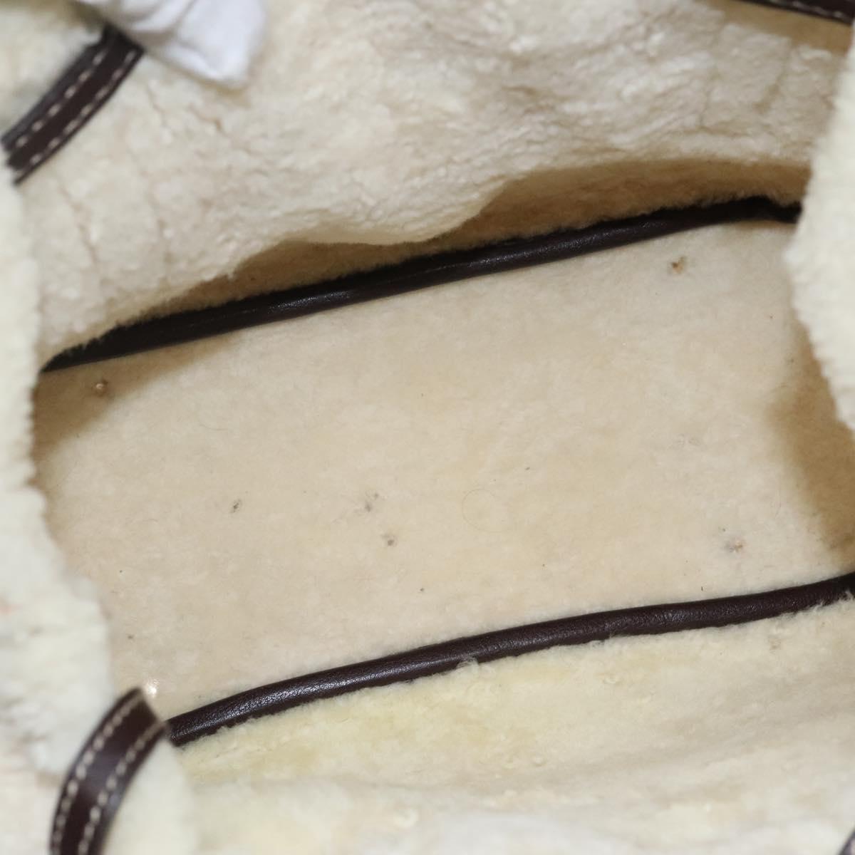 Gucci Bamboo Beige Suede Shoulder Bag (Pre-Owned)