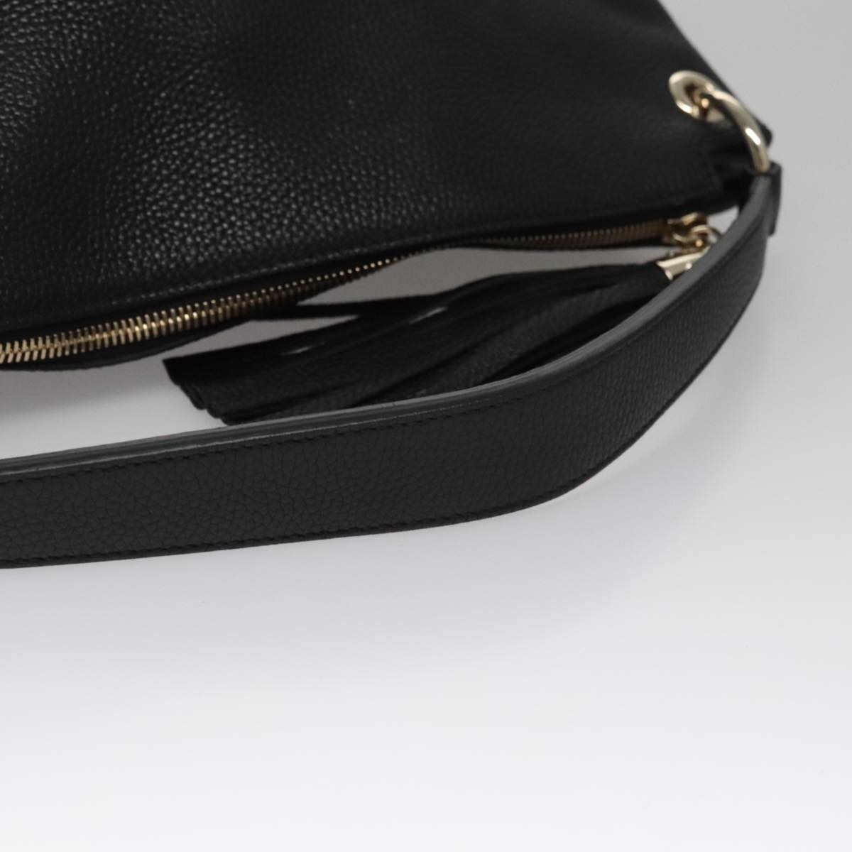 Gucci Soho Black Leather Handbag (Pre-Owned)
