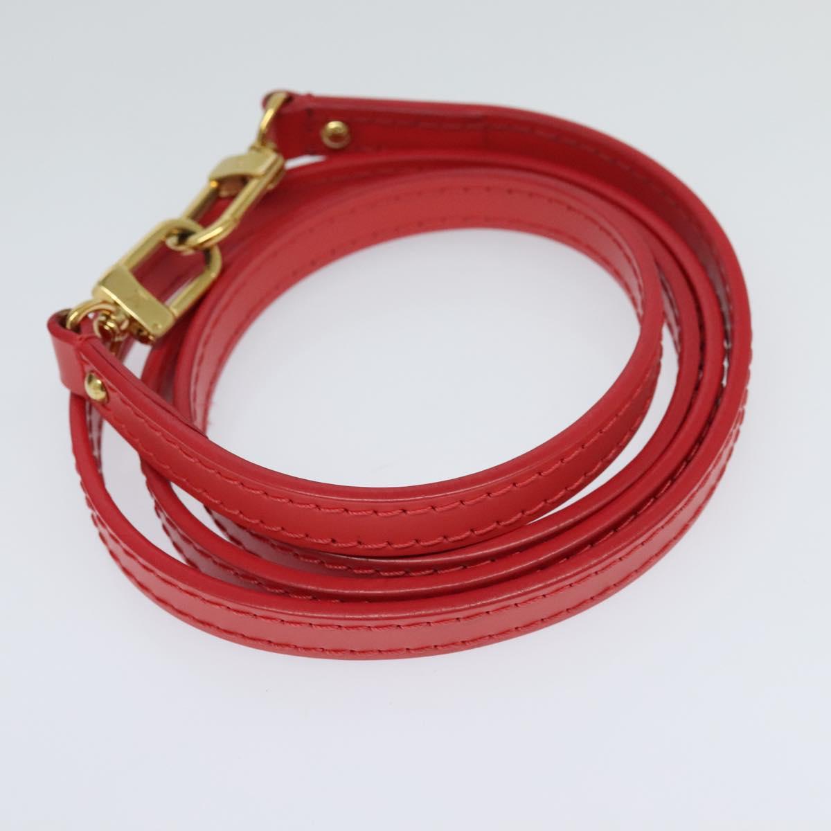 Louis Vuitton Alma Bb Red Canvas Handbag (Pre-Owned)