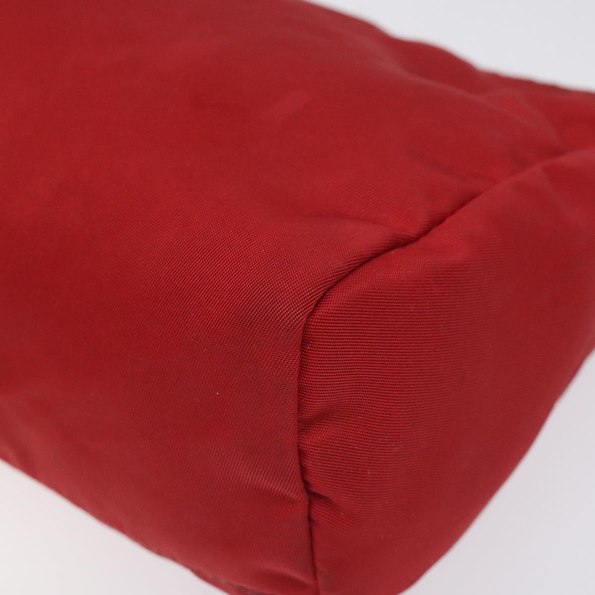 Prada Red Synthetic Clutch Bag (Pre-Owned)
