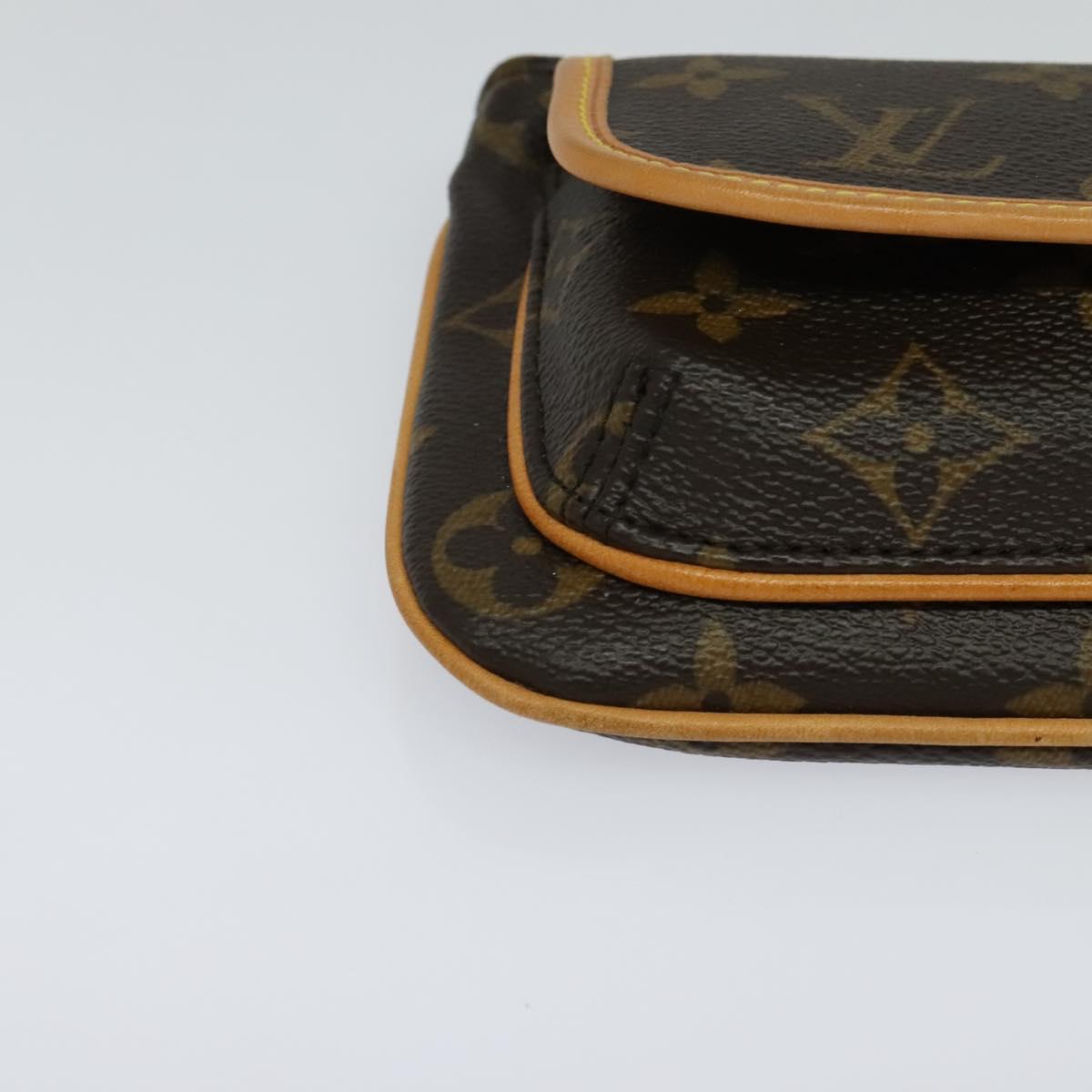 Louis Vuitton Tikal Brown Canvas Clutch Bag (Pre-Owned)