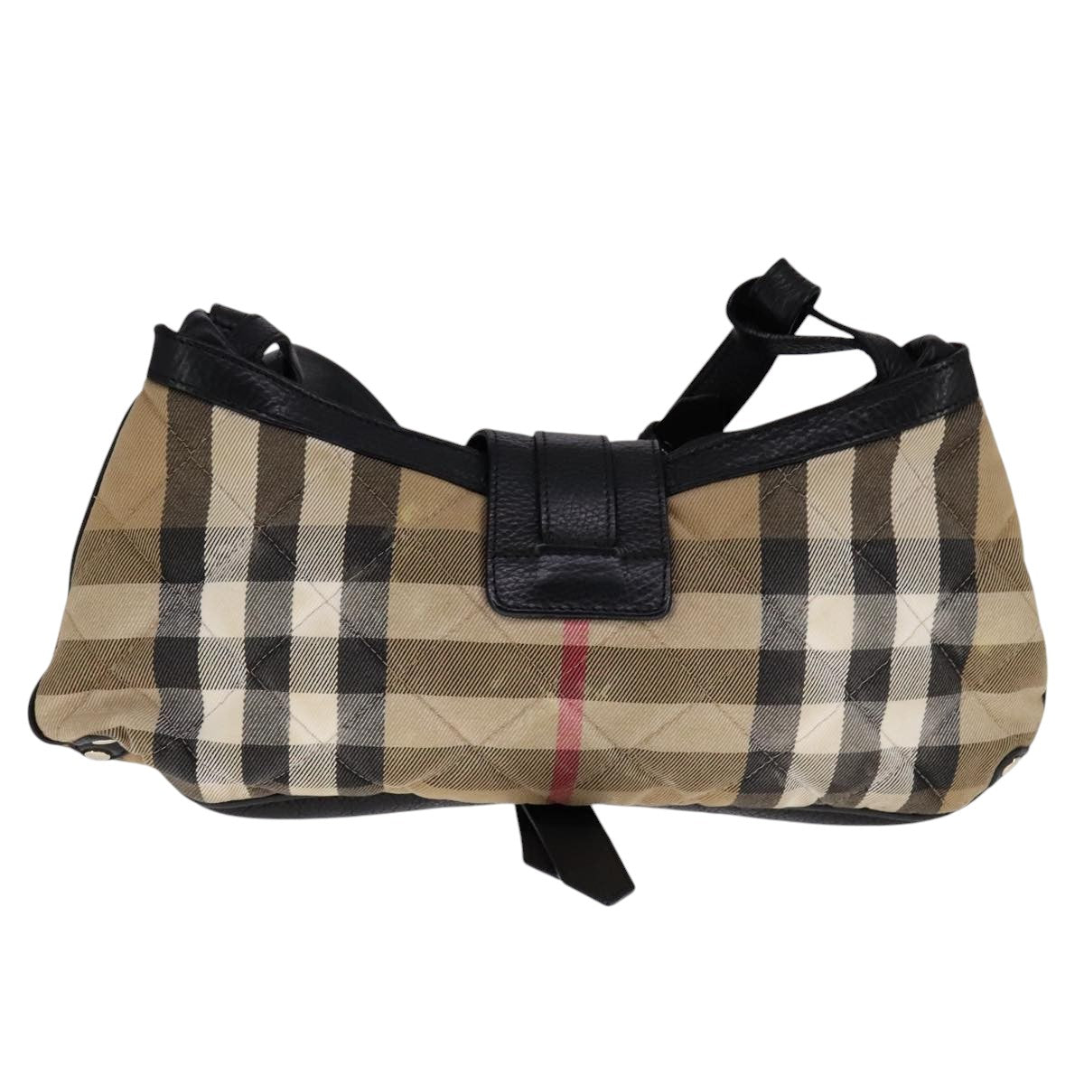 Burberry House Check Multicolour Canvas Shoulder Bag (Pre-Owned)