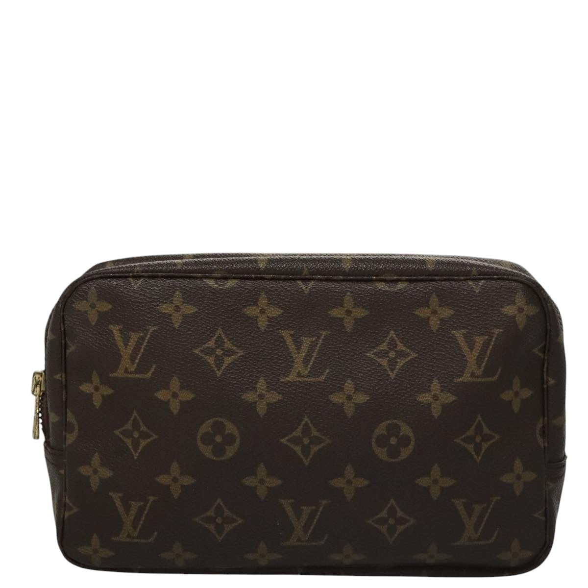 Louis Vuitton Truth Toilette 23 Brown Canvas Clutch Bag (Pre-Owned)