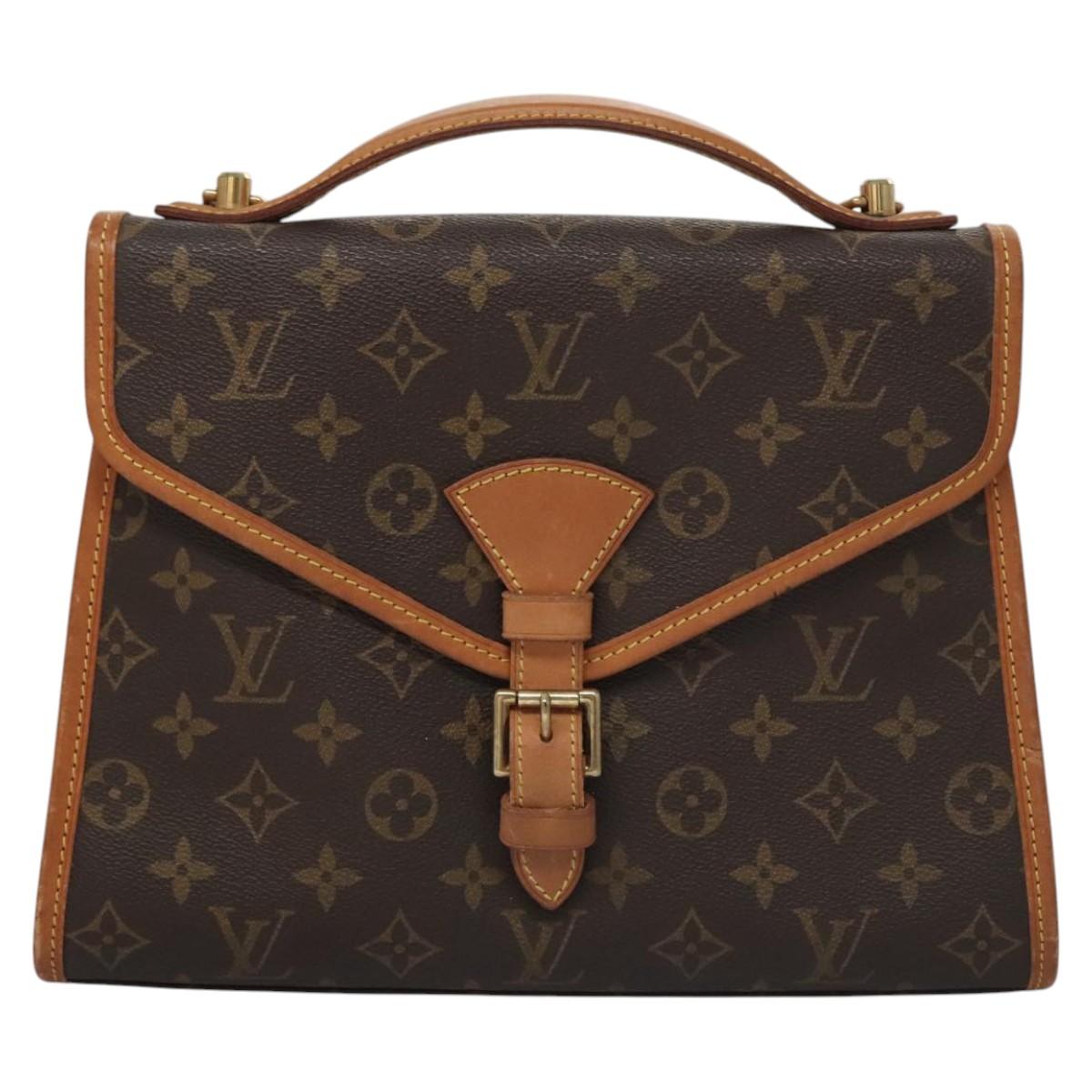 Louis Vuitton Bel Air Brown Canvas Briefcase Bag (Pre-Owned)