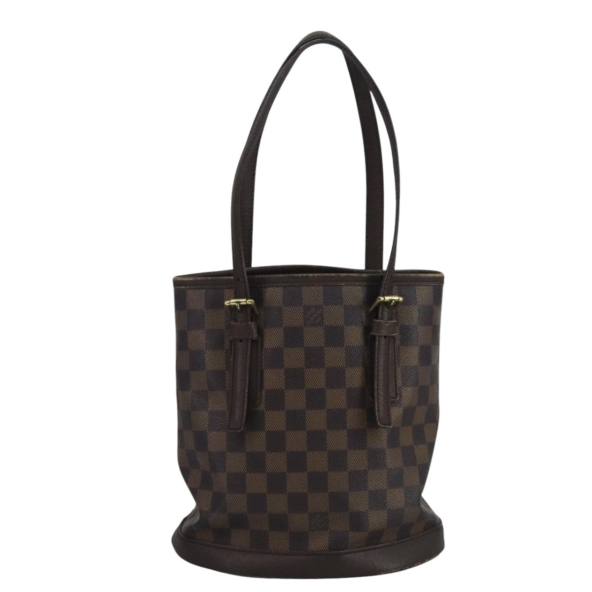 Louis Vuitton Marais White Canvas Shoulder Bag (Pre-Owned)