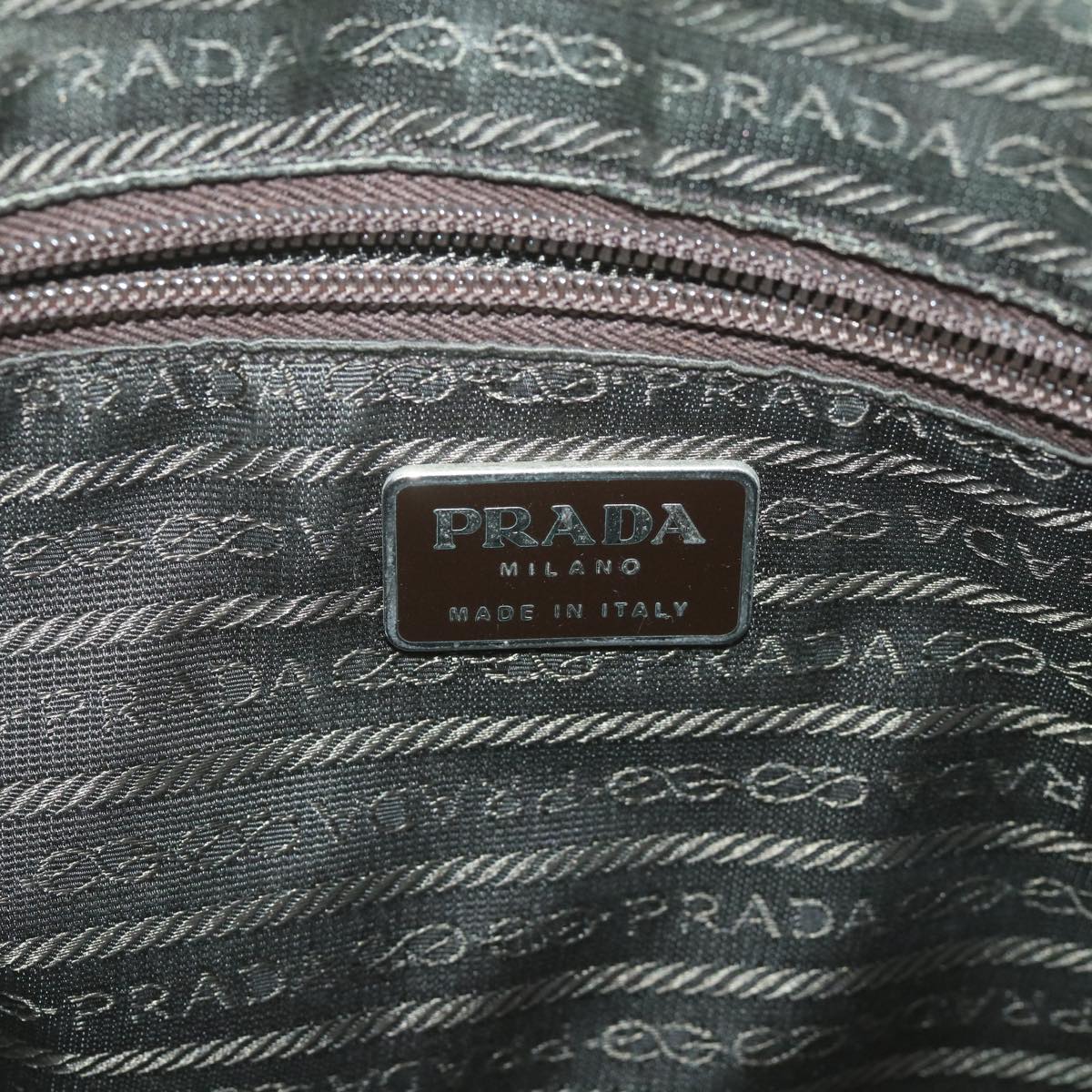 Prada Beige Synthetic Handbag (Pre-Owned)