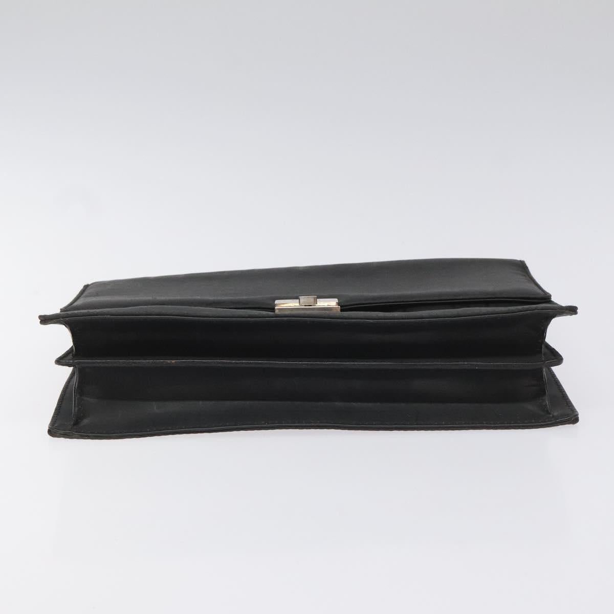Gucci Gg Canvas Black Canvas Clutch Bag (Pre-Owned)