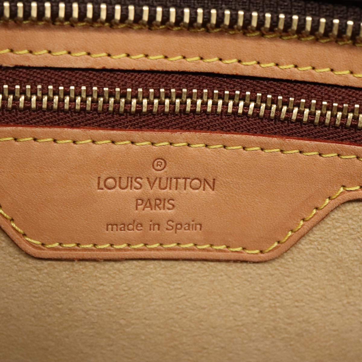 Louis Vuitton Luco Brown Canvas Tote Bag (Pre-Owned)