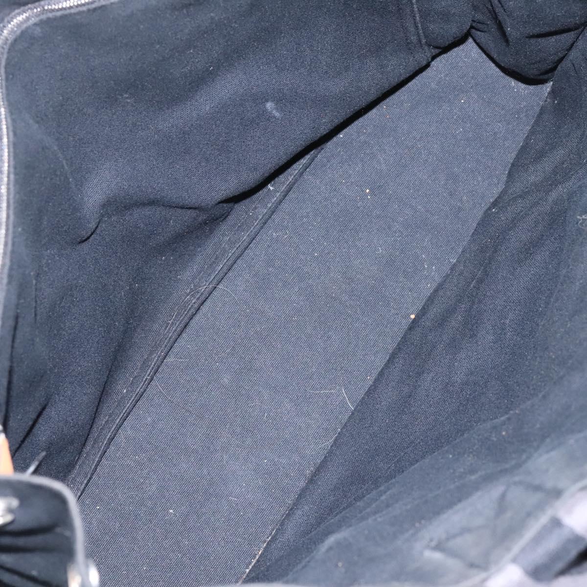 Hermès Toto Black Canvas Tote Bag (Pre-Owned)