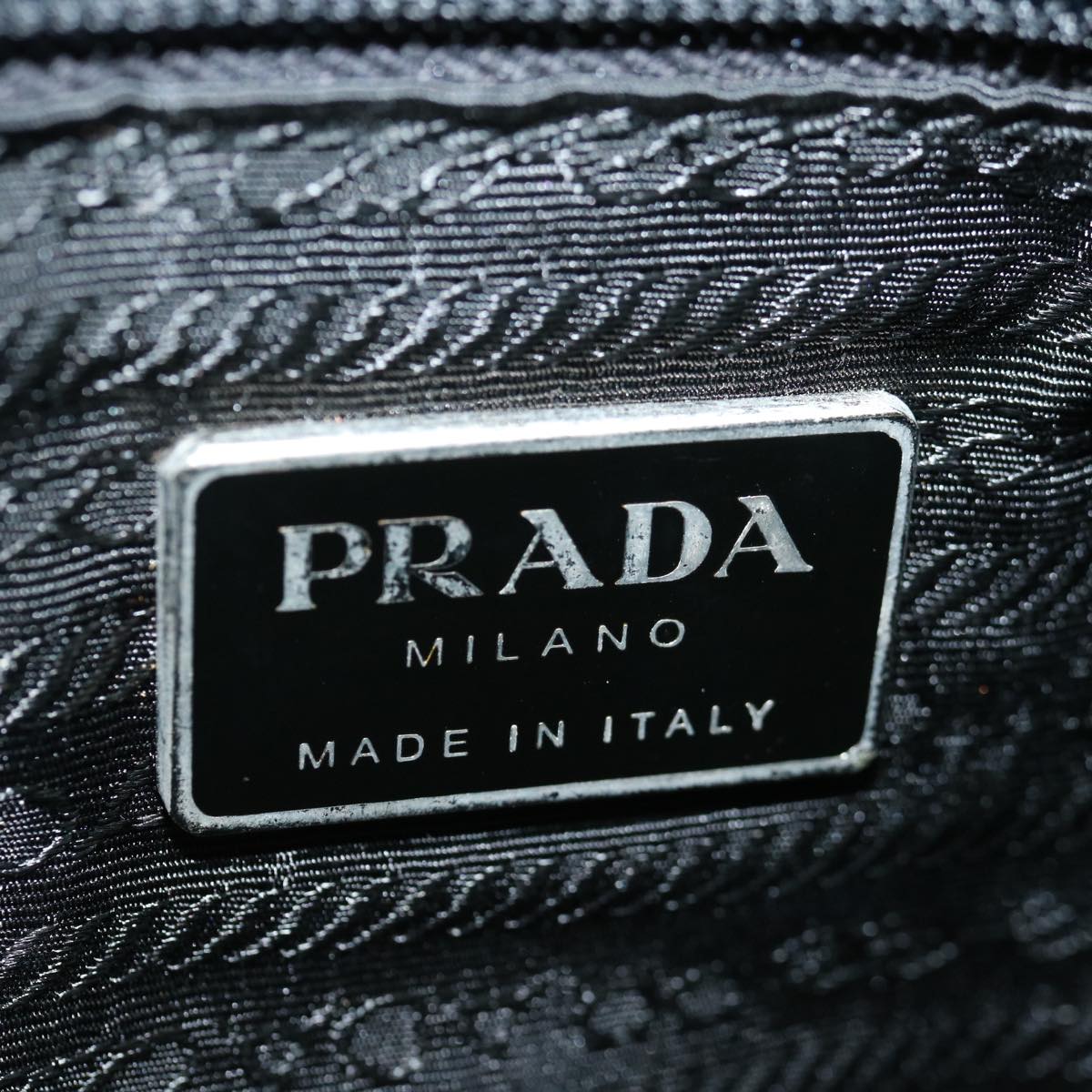 Prada Khaki Synthetic Handbag (Pre-Owned)
