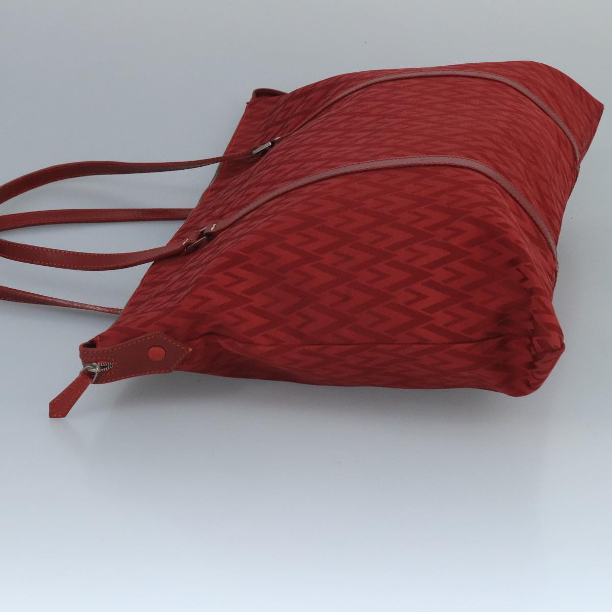 Valentino Garavani Red Canvas Tote Bag (Pre-Owned)