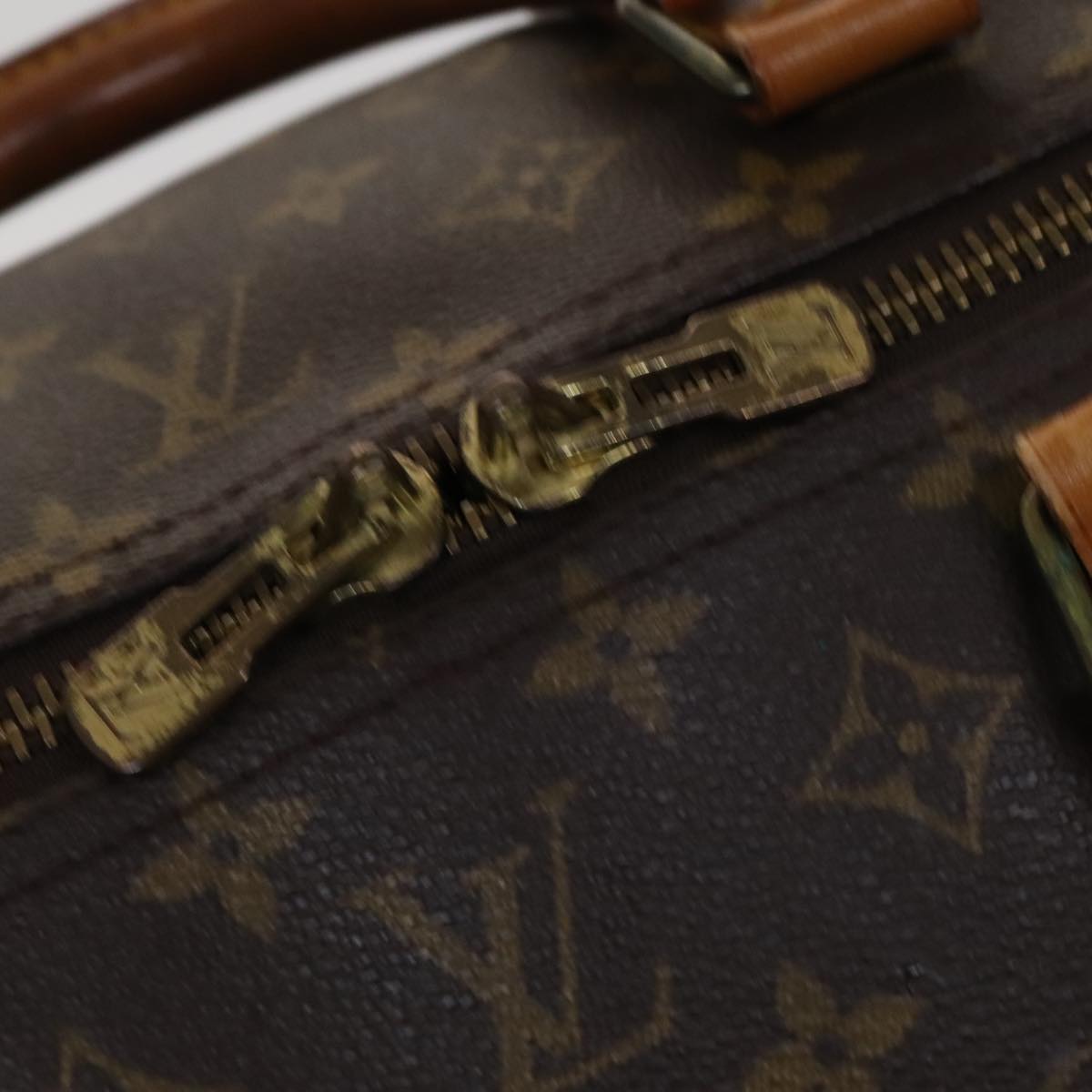 Louis Vuitton Keepall 60 Brown Canvas Travel Bag (Pre-Owned)