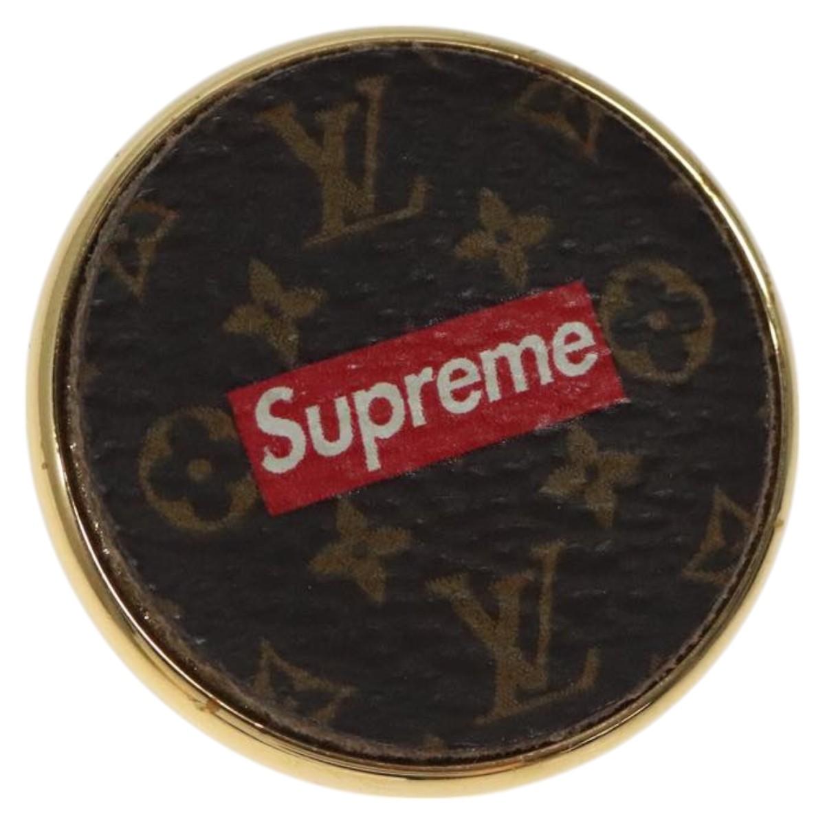Louis Vuitton Gold Gold Plated Brooch Jewelry (Pre-Owned)