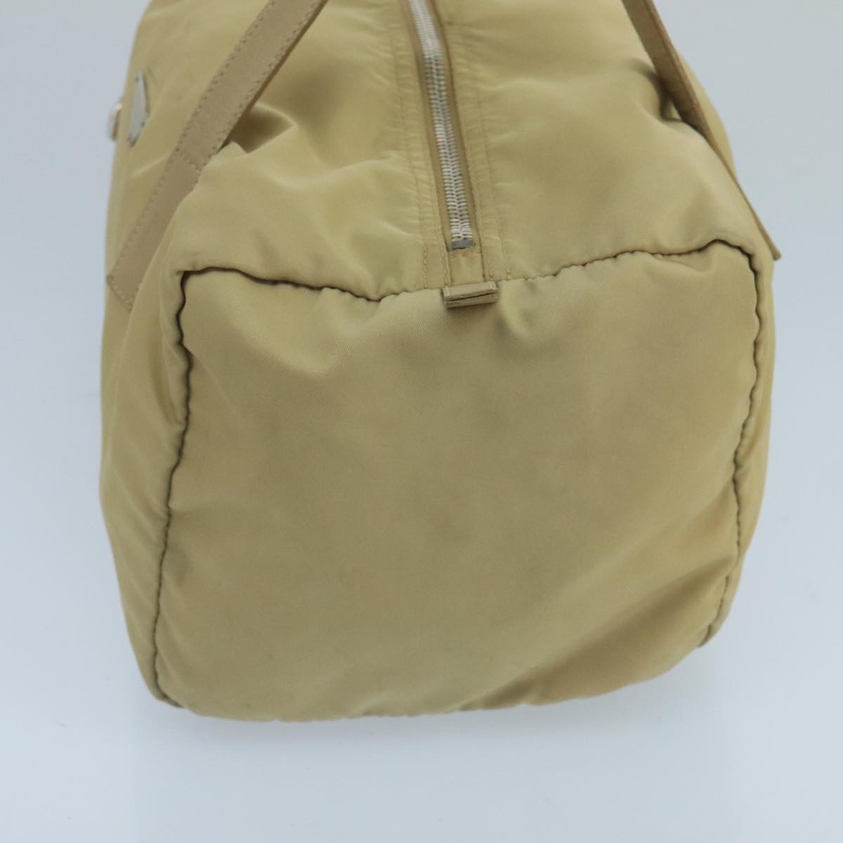 Prada Re-Nylon Beige Synthetic Handbag (Pre-Owned)