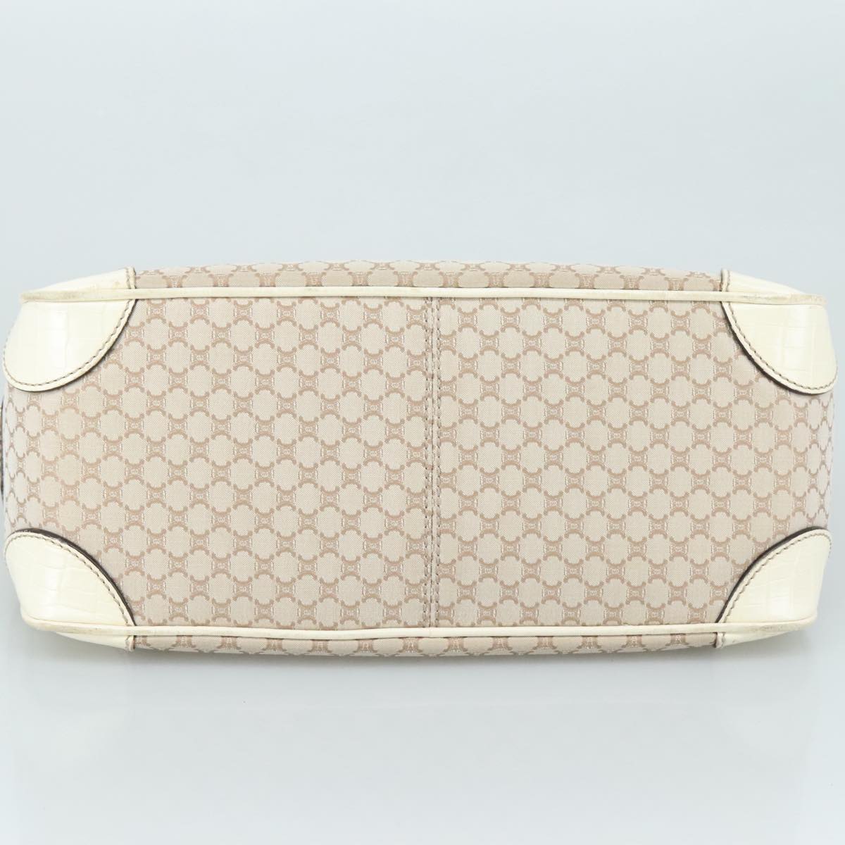 Céline Boogie Beige Canvas Handbag (Pre-Owned)
