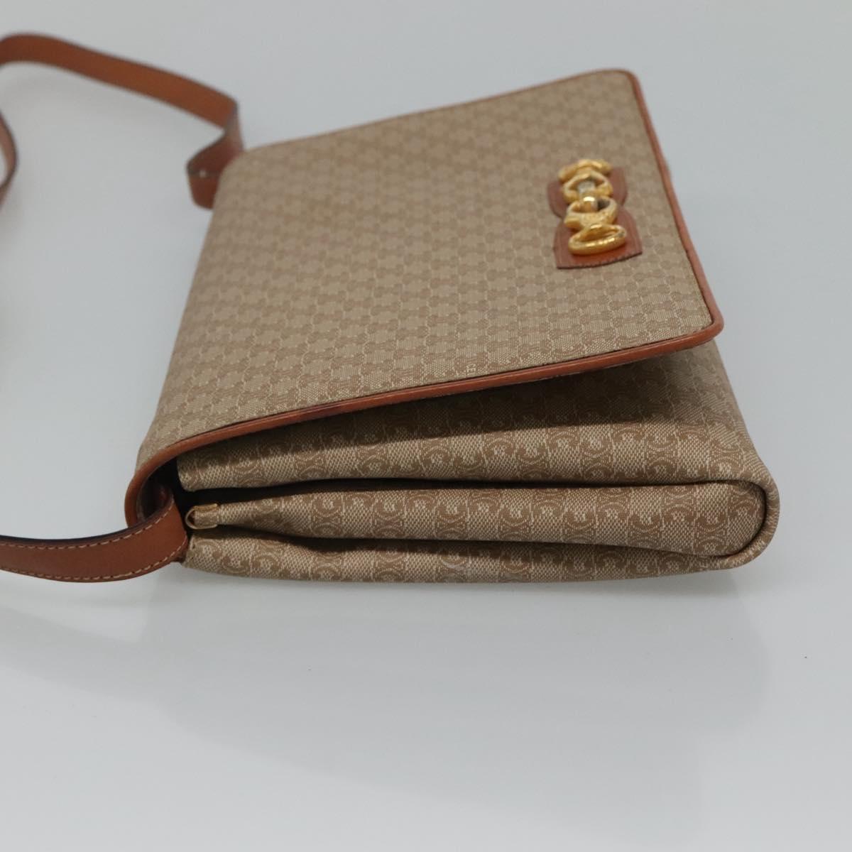 Céline Beige Canvas Shoulder Bag (Pre-Owned)