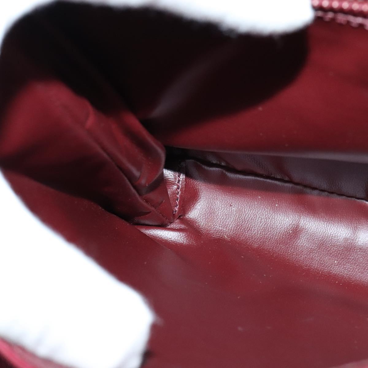Céline Burgundy Leather Shoulder Bag (Pre-Owned)