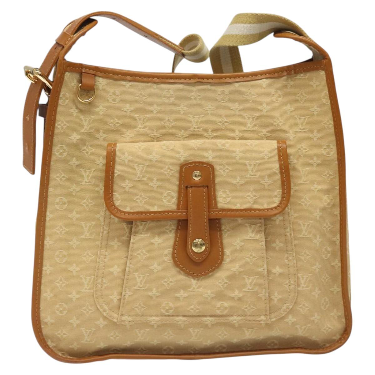 Louis Vuitton Mary Kate Beige Canvas Shoulder Bag (Pre-Owned)