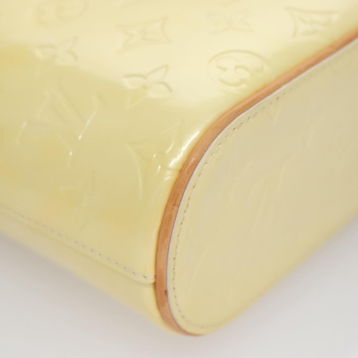 Louis Vuitton Stillwood Yellow Patent Leather Handbag (Pre-Owned)