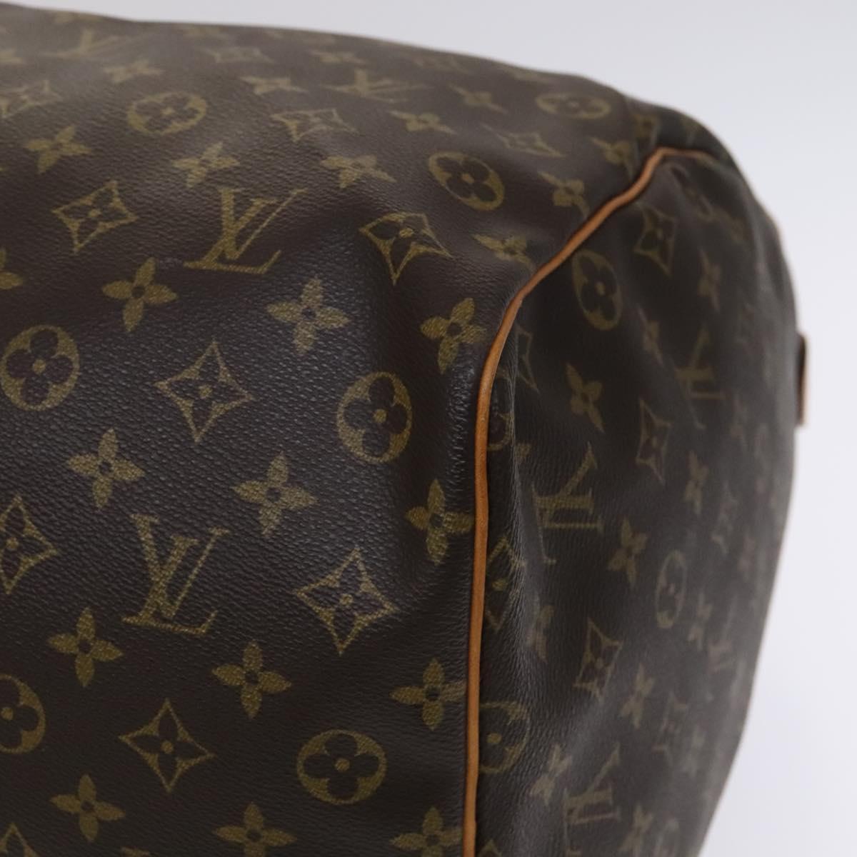 Louis Vuitton Keepall 60 Brown Canvas Travel Bag (Pre-Owned)
