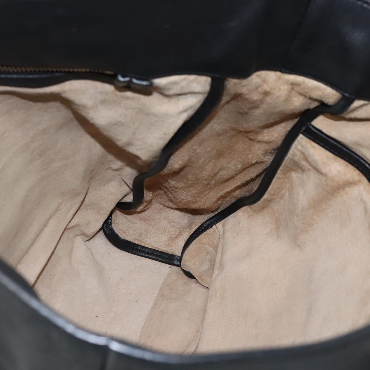 Prada Vitello Black Leather Tote Bag (Pre-Owned)