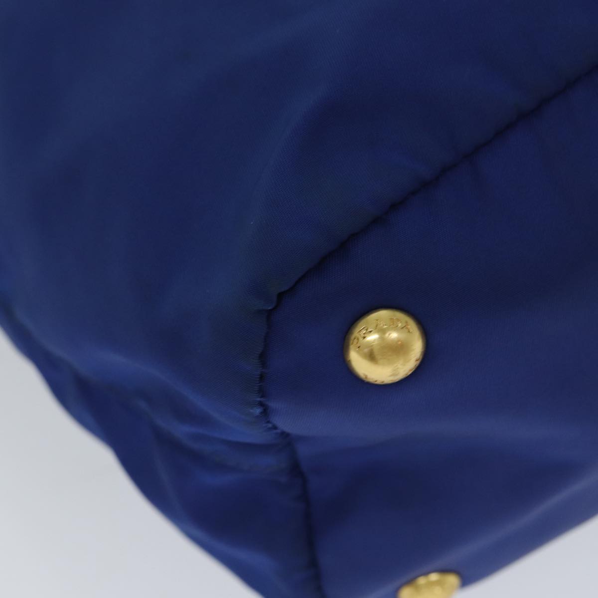Prada Tessuto Blue Synthetic Tote Bag (Pre-Owned)