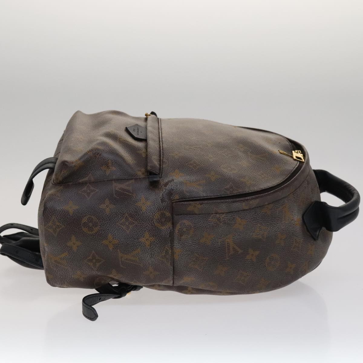 Louis Vuitton Palm Springs Mm Brown Canvas Backpack Bag (Pre-Owned)