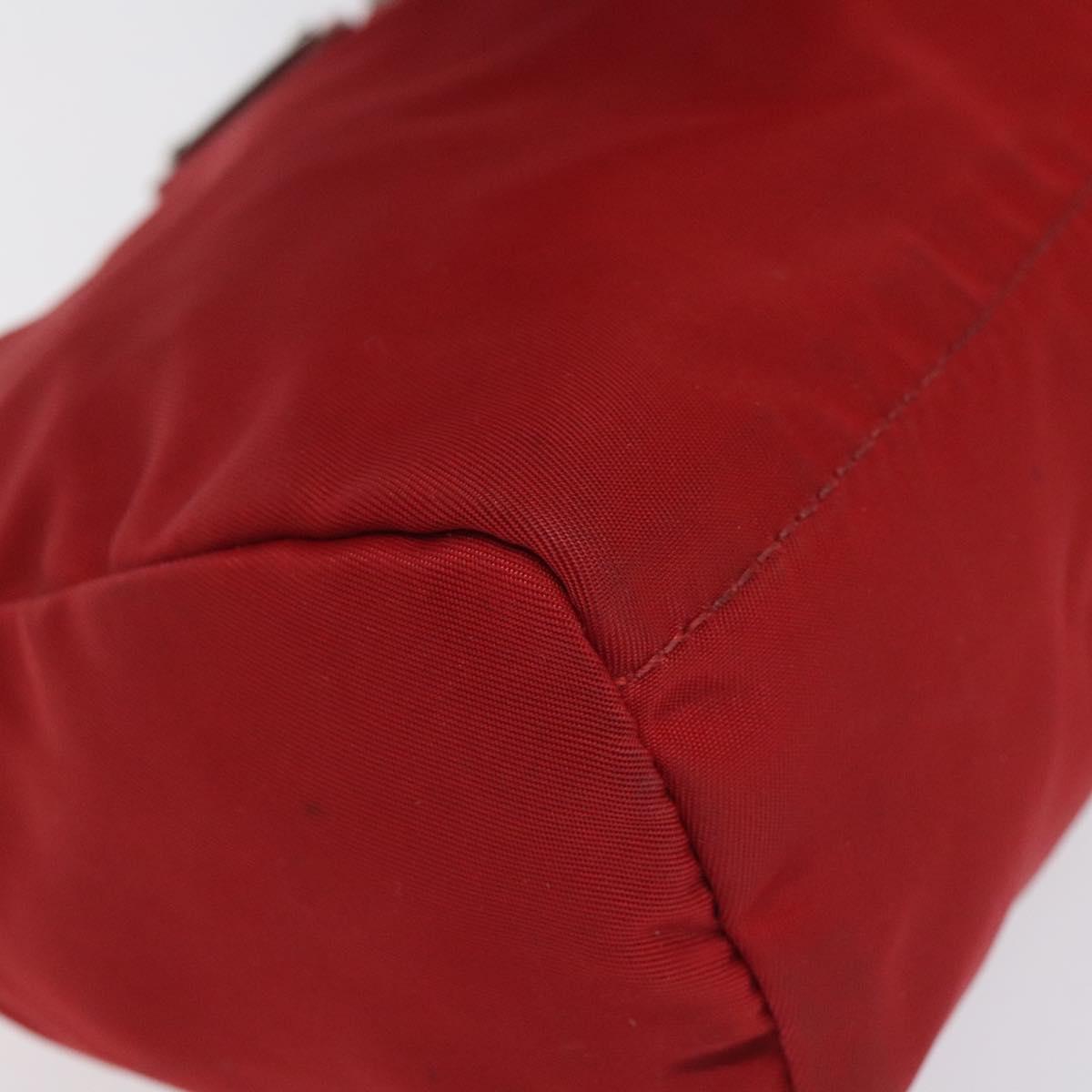Prada Red Synthetic Clutch Bag (Pre-Owned)
