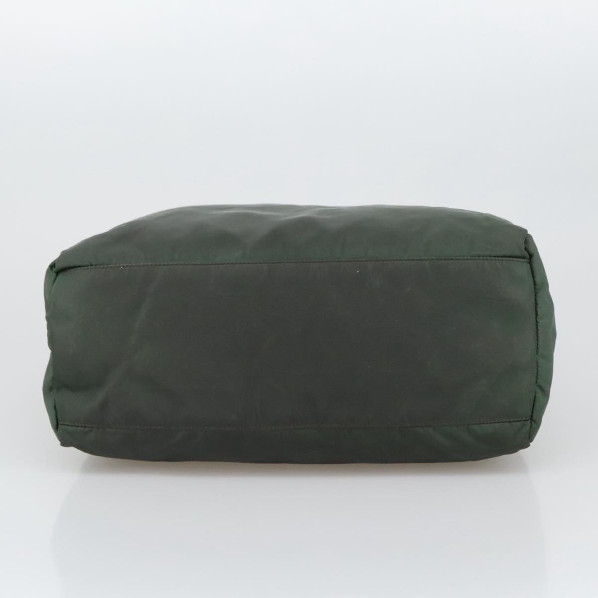 Prada Tessuto Green Synthetic Handbag (Pre-Owned)