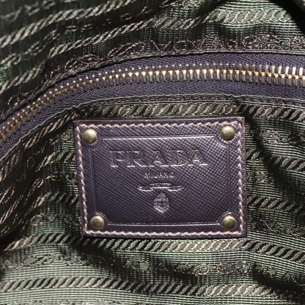 Prada Re-Nylon Green Synthetic Handbag (Pre-Owned)