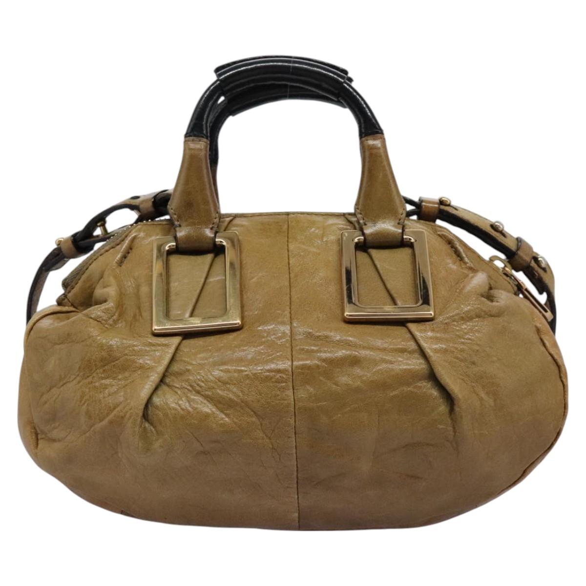 Chloé Ethel Brown Leather Handbag (Pre-Owned)