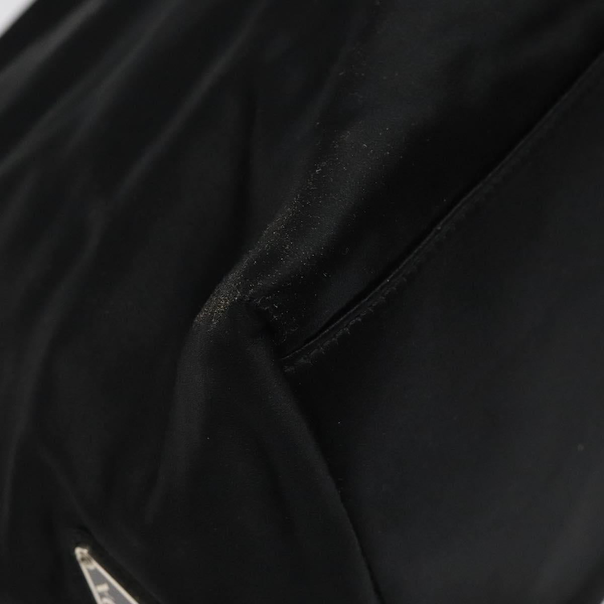 Prada Tessuto Black Synthetic Handbag (Pre-Owned)