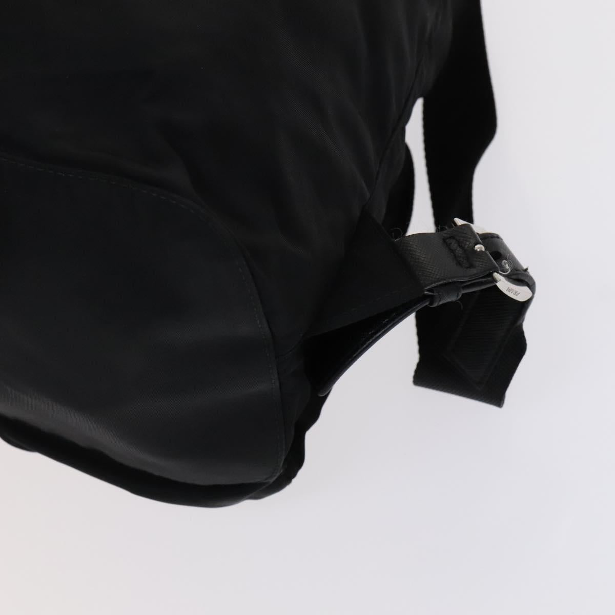 Prada Robot Black Synthetic Backpack Bag (Pre-Owned)