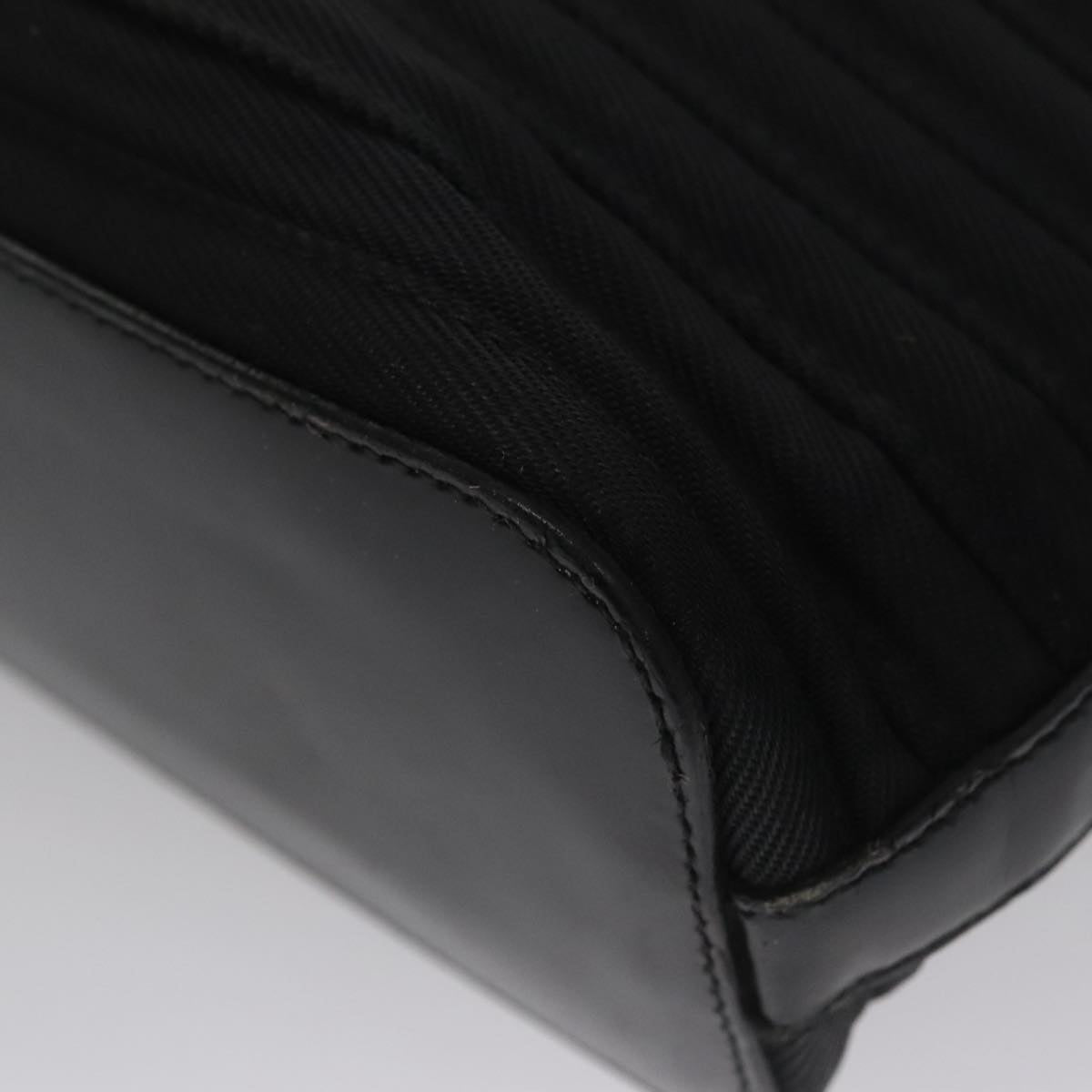 Gucci Bamboo Black Synthetic Handbag (Pre-Owned)